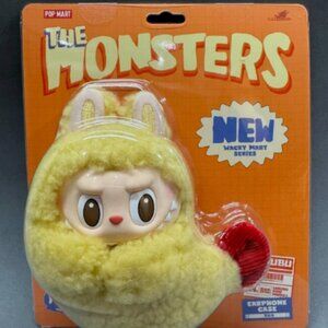 NEW Authentic POPMART Labubu THE MONSTERS Wacky Mart Series Earphone Case